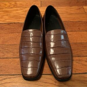 everlane square toe loafers